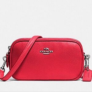 Coach Mini Jamie Double Zip Crossbody Bag